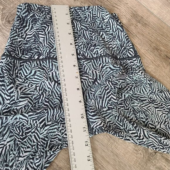 Lululemon Wunder Under Pant Hi-Rise Dazzle Nulux 50g Alpine White Black Size 4 - Picture 7 of 9